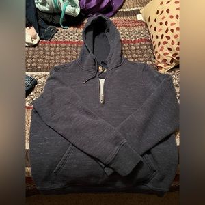 Dark blue heavy weight womens large Carhartt hoodie